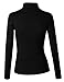 BIADANI Women Long Sleeve Turtleneck/V-Neck Pullover Sweaters