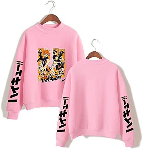 Amazon Co Jp ハイキュー ゆったり スウェット プルオーバー シャツ メンズ 長袖 厚手 裏起毛 かっこいい あったか メンズ レディース キッズ 大きいサイズ 部屋着 パジャマ ルームウェア アップ ピンク S ホビー