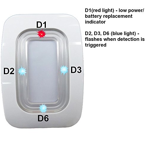 SadoTech Wireless Passive Infrared Dual (2) Motion Sensor