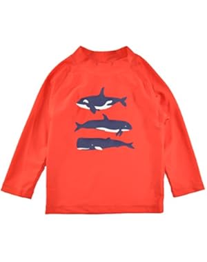 Baby Boys Long Sleeve Rashguard Swim Top