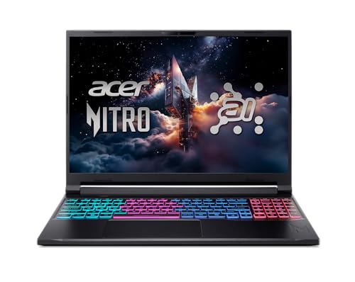 Acer Nitro V 16S AI Gaming Laptop | AMD Ryzen 7 260 Processor | NVIDIA GeForce RTX 5060 Laptop GPU (572 AI Tops) | 16