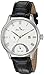 Lucien Piccard Men's 'Volos' Quartz Stainless Steel and Black Leather Casual Watch (Model: LP-10339-02S)