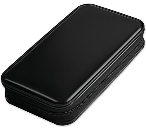 image for COOFIT CD Case, 80 Capacity DVD Case CD Wallets Storage Organizer Flex