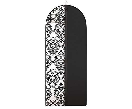 Your Bags Damask Dress and Gown Garment Travel Bags - 54" x 24" -Women's, Hanging Window