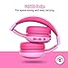 gorsun Bluetooth Kids Headphones with 85dB Limited Volume, Children’s Wireless Bluetooth Headphones, Foldable Bluetooth Stereo Over-Ear Kids headsets – Pinkthumb 4