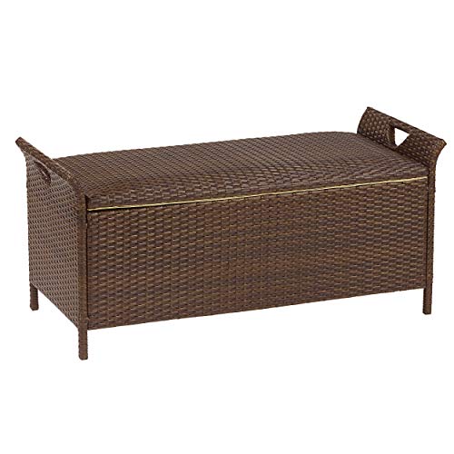 Kissenbox Davenport Braun 49 cm x 108 cm x 46 cm