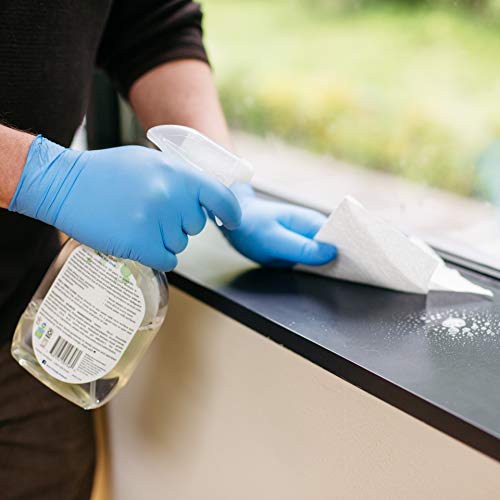 GLOVEWORKS Industrial Blue Nitrile Gloves 5 mil, Latex Free, Powder