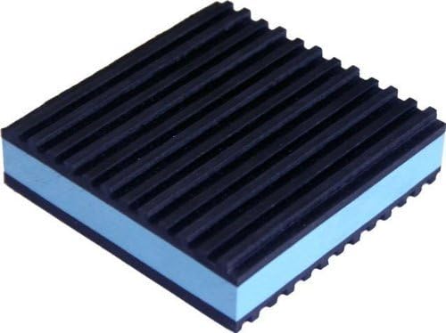 100 Pack of Anti Vibration Pads 4" x 4" x 7/8" All Purpose Super Duty Blue Composite foam Vibration isolation pads