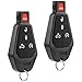 Key Fob fits Chrysler 300 / Dodge Challenger Charger Durango Magnum/Jeep Grand Cherokee 2008 2009 2010 2011 2012 2013 2014 Keyless Entry Remote, Set of 2