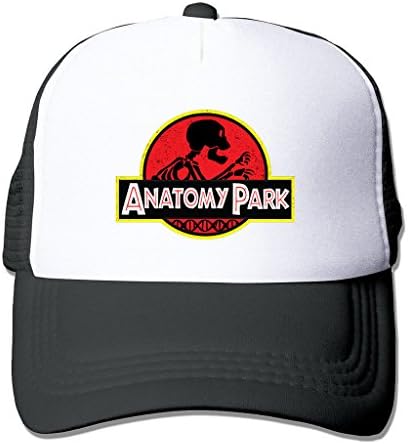 LIANBANG Anatomy Park Rick And Morty Adjustable Printing Snapback Mesh Hat Unisex Adult Baseball Mesh Cap