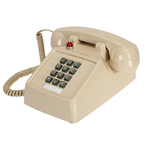 Vintage Corded Phone Old Fashioned Phone with Volume Control