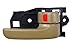 PT Auto Warehouse TO-2562E-1RH - Inside Interior Inner Door Handle, Beige/Tan - Passenger Side