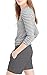 Hybrid & Company Womens Super Comfy Bermuda Walking Short BW31201 NF Charcoal 11