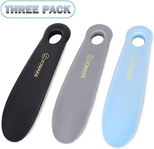 ZOMAKE Shoe Horn, Small Plastic Shoehorn for Men Women Kids 19CM Travel Lazy Shoe Spoon Helper Short Football Boot Horn (3 pcs) - Image 3