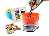 Perfect PBP016 Wireless Bake Pro Smart Kitchen Scale and Recipe App