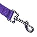 Siumouhoi Dog/Puppy Obedience Recall Training Agility Lead - 15ft Long Training Leash，3/4in Wide - Great for Play, Camping, or Backyard (15Feet, Purple)