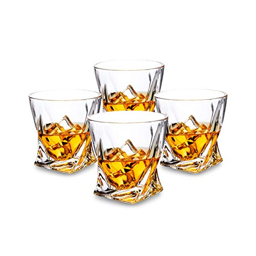 KANARS UltraClarity LeadFree Crystal Whiskey Glasses Set