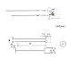 CHANZON 100 pcs 5mm White Flat Top LED Diode Lights (Clear Transparent Lens) Bright Lighting Bulb Lamps Electronics Components Indicator Light Emitting Diodes