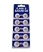 (10) AG5 393 LR754 SR754 Alkaline Battery Button Cell