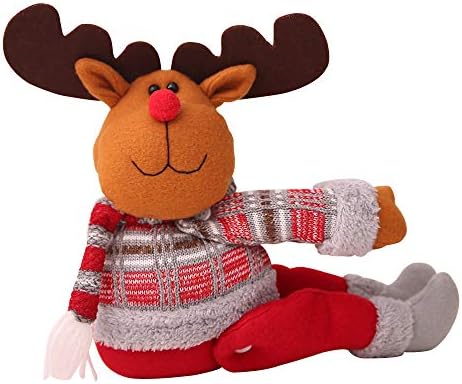 Christmas Bells Decorations for Home, Christmas Tree Ornaments, Snowman/Old Man/Bear/elk (2B)