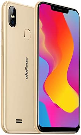 Sim Free Smartphone, Ulefone S10 Pro Dual Sim Mobile Phone Unlocked 4G, 5.7-inch All Screen, 2GB RAM 16GB ROM, 16MP+5MP+8MP Cameras, Face Unlock Fingerprint ID, Android 8.1 GPS Glonass Gold
