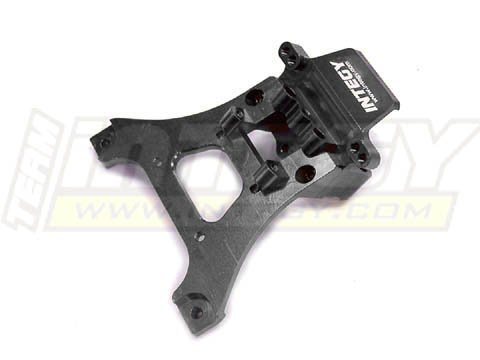 Integy RC Model Hop-ups T7926GREY Alloy Front Bulkhead for Traxxas Jato