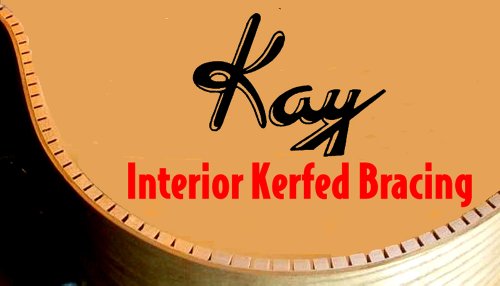 Kay Steel String Full Size Dreadnought 6 Natural Finish, Right Handed, (K537N) - Thumbnail 2