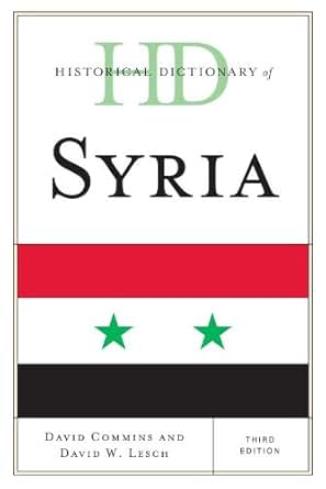 Amazon Com Historical Dictionary Of Syria Historical
