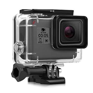 Image of iTrunk Waterproof Housing Case Compatible for Gopro Hero 7 Black 2018 6 5 45 Meters Underwater Protective Case Shell with Bracket Accessories Compatible for Gopro Hero7 Black Hero6 Hero5 Hero 2018