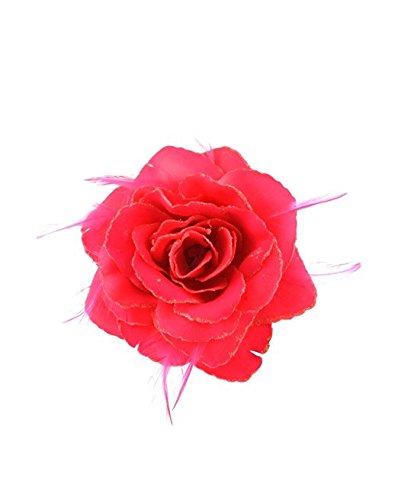 Zac De Alter Ego Paillettes Bord Tissu Fleur Rose Avec