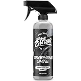 Ethos Graphene Shine - Trim & Tire Shine Spray, High Sheen, Non Greasy, Sling Free Finish! Conditions and Protects Rubber with UV Protection (16 Oz)