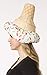 Rasta Imposta Vanilla Ice Cream Cone Hat Unisex Adult One Size Novelty Costume