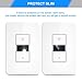 Smart Dimmer Switch, Maxcio Smart Light Switch Dimmable,- 1 Pack