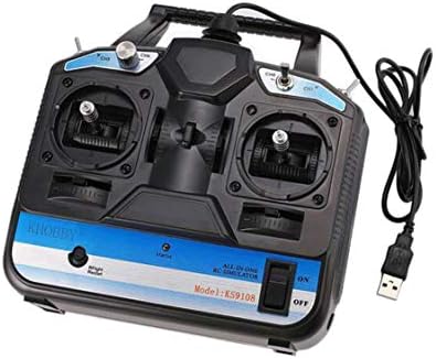 Vige 8CH RC Flight Simulator RC Transmitter for Phoenix 1/2/3/4/5 Freerider+XTR+FMS+AeroFly RealFlight G3/G4/G5/G6/G7 XP WIN7 WIN8 Systems