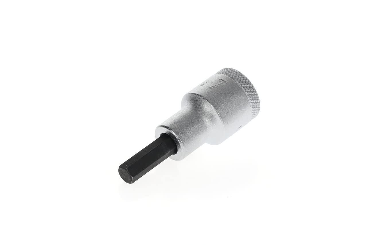GEDORE Screwdriver bit Socket Allen, AF 7 mm, 1/2" 12.5 mm, Screwdriver bit Socket, Tool, in 19 7