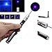SALM Tactical Blue Hunting Rifle Scope Sight Laser Pen Demo Pen Pointer Projector Flashlight LED Interactive Baton Funny Laser Toy (Blue)