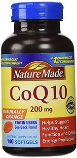 Nature Made Coq10 200 Mg, Naturally Orange,Value Size, 140-Count