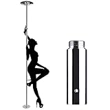 AW 125mm Chrome Extension for 45mm Dance Pole Fitness Spinning Exercise Accessories