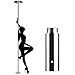 AW 125 mm Chrome Dancing Pole Extension for 45 mm Professional Pole Fitness Spinning Pole Accessories Exercise Club, Silver
