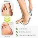 Electric Foot File Callus Remover-Rechargeable Pedicure Tool Set Electronic Scrubber Shaver 2 Pumice Stone Refills for Dry Feet,Dead,Callused Skin Cracked Heels Perfect Pedi Care Spa