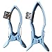 ECG/EKG Adult Limb Electrode for 3.0 Plug/4.0 Banana Plug -4 Pieces/Set (Gray)