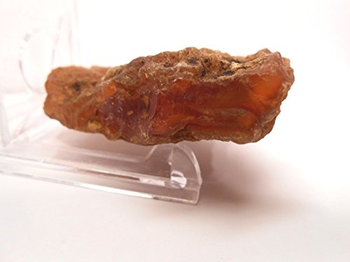 Rock Tumbler Gem Refill Kit New Mexico Golden "Luna" Agate Rough 8oz