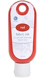 Silhouette Of America Fabric Ink, 2 oz, Red