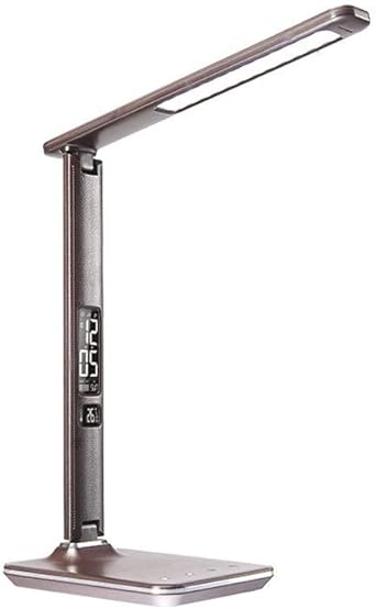 Lampes De Table Oculaires A Led Lampe De Bureau A Led Elegante En Metal 3 Modes D Eclairage Avec 5 Niveaux De Luminosite Controle Tactile Bureau Eclairage D Etabli Chambre A Coucher Amazon Fr Luminaires