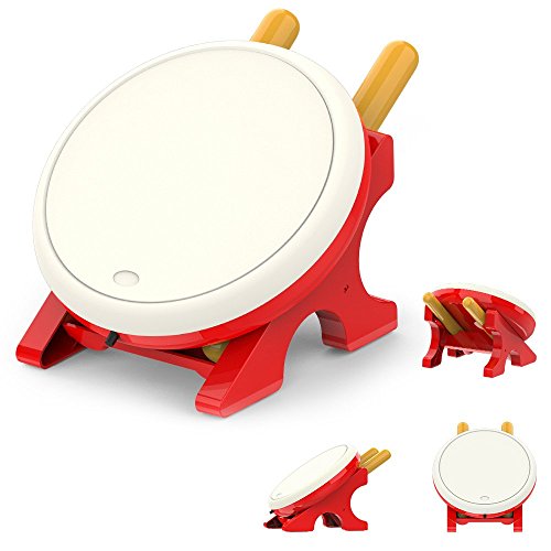 Drum Controller for Nintendo Switch – Video Game Drum Sticks Controller Set for Switch, Controller Console Gaming Accessories for N-Switch Version
