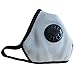 Anti Pollution Mask Military Grade N99 Respirator Mask with Valve Replacement Filter Washable Cotton Anti Dust Mouth Mask for Men Women Grey