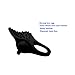Powerful Silicone Penis Ring Aoken Clitoral Stimulate Vibrating Delay Cock Ring Sex Toys for Couples and Lovers in Black