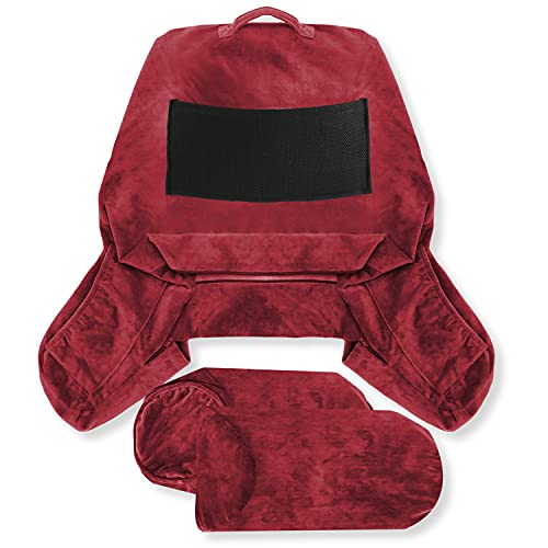 Nestl Reading Pillow Covers, (Cover ONLY) Extra Large Bed Rest Pillow