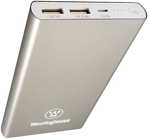 Westinghouse Mobile Power Bank 10,000mAh - Silver