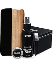Vinyl Record Player Cleaner - 4in1 Vinyl Records Stand Cleaner Kit-Includes Ultra-Soft Velvet Brush, Cleaning Liquid, Brush Cleaner & Turntable Stylus Cleaning Gel- Vinyl Record Storage Cleaning Kits